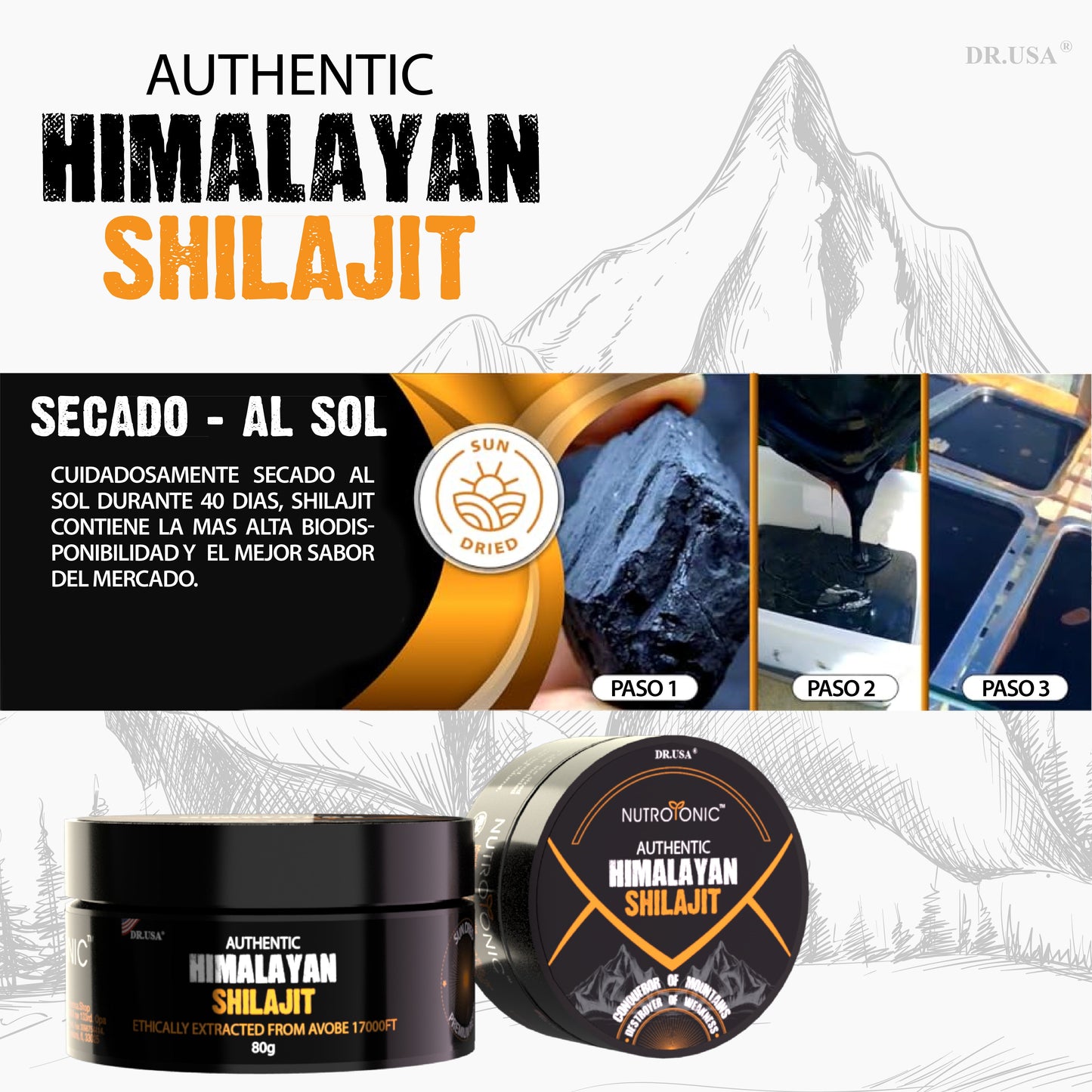 SHILAJIT ORIGINAL HIMALAYA 80Gr